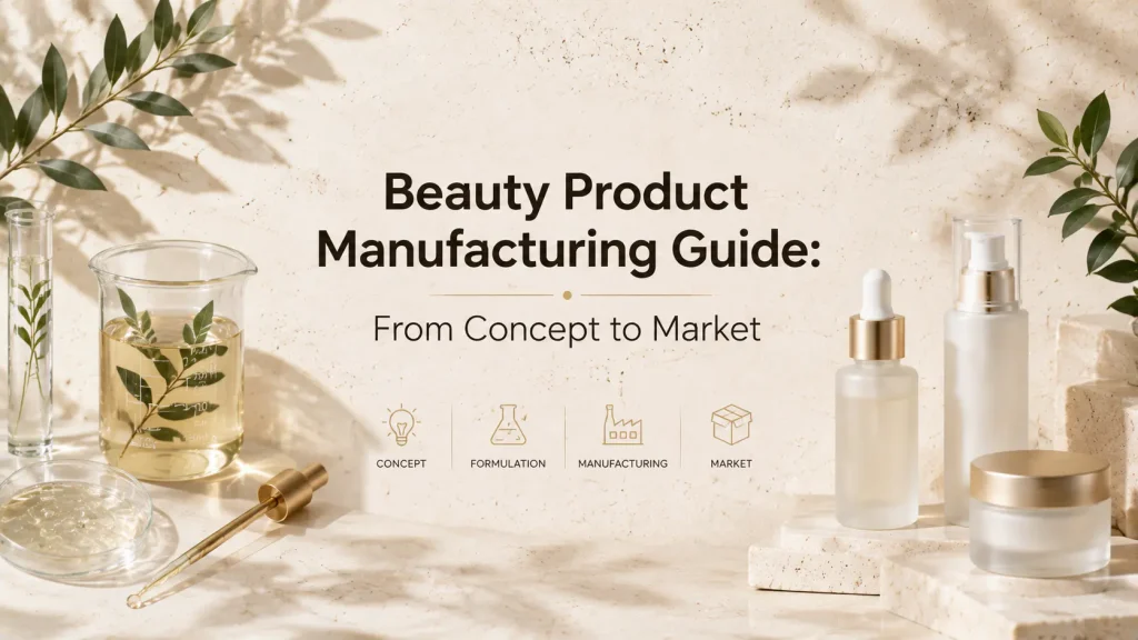 Beauty Product Manufacturing Guide: From Concept to Market