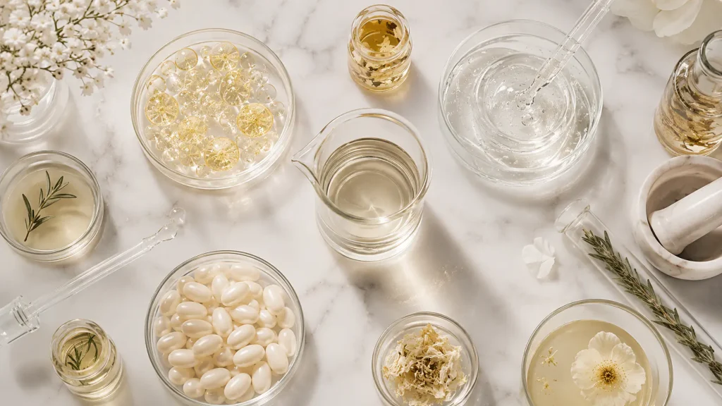 Cosmetic formulation evaluation of active ingredients and physical chemical product characteristics