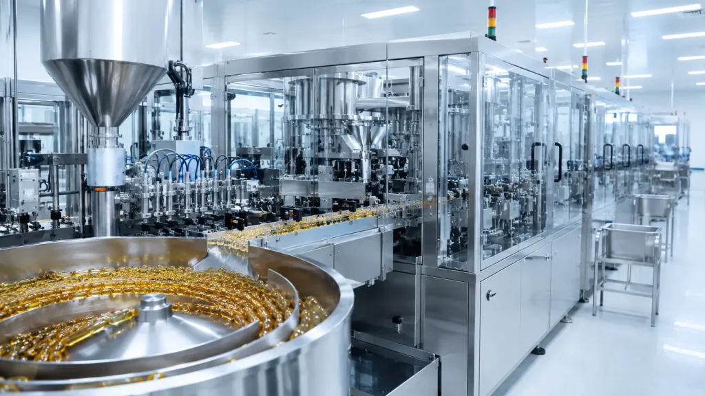 Cosmetic soft capsule encapsulation filling and OEM ODM manufacturing equipment