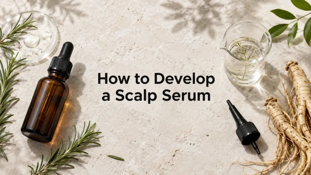 How to Develop a Scalp Serum: From Formula to OEM/ODM Production