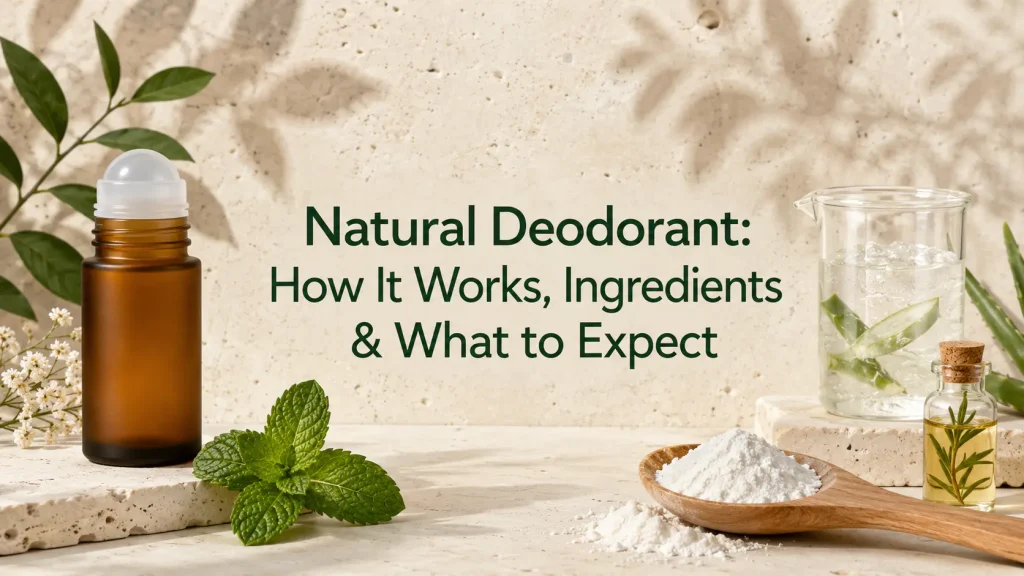Natural Deodorant: How It Works, Ingredients & What to Expect