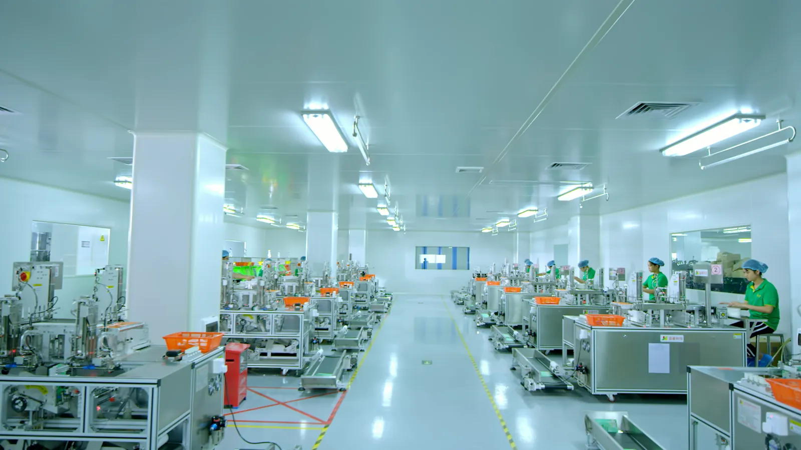 NEXO Beauty Labs cosmetics manufacturing cleanroom and production facility