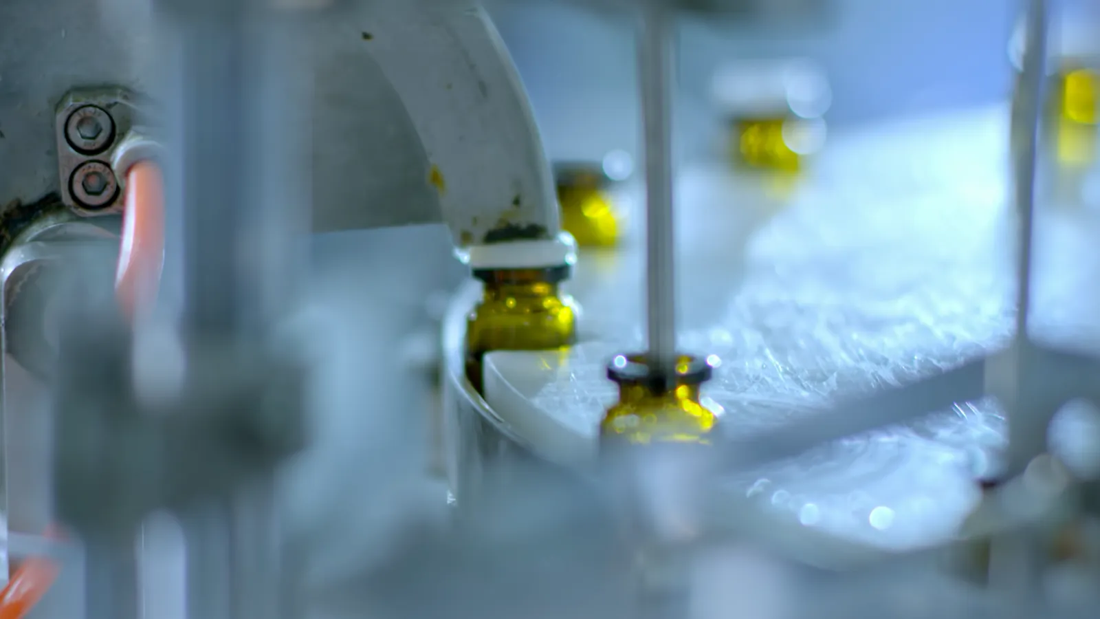 Automated beauty product packaging process at NEXO Beauty Labs