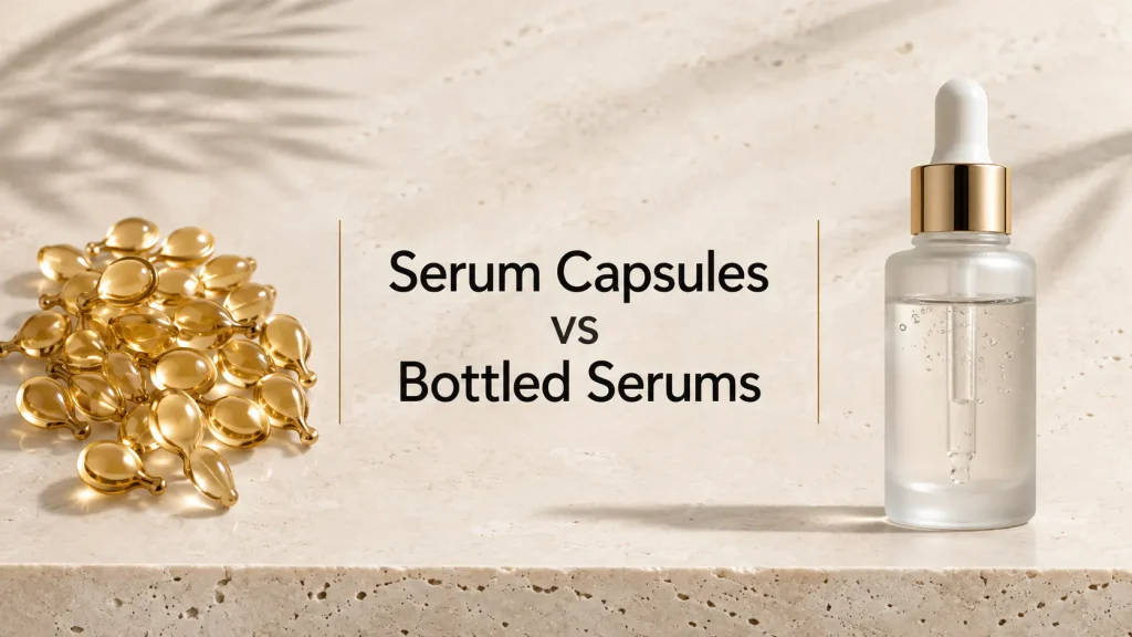 Serum Capsules vs Bottled Serums: Which Format Is Right for Your Brand?