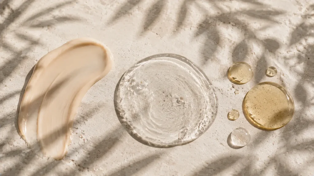 Skin longevity and barrier-support cosmetic textures for skincare product development