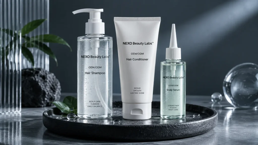 Haircare packaging including shampoo pumps conditioner tubes and precision scalp applicators