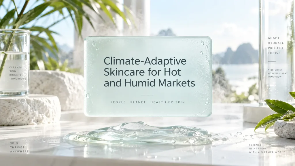 Climate-Adaptive Skincare for Hot and Humid Markets: What Beauty Brands Need to Build Differently