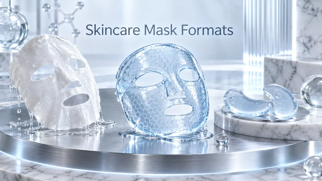 Hydrogel Mask vs Sheet Mask vs Eye Patches: Which Treatment Format Should Your Skincare Brand Develop?
