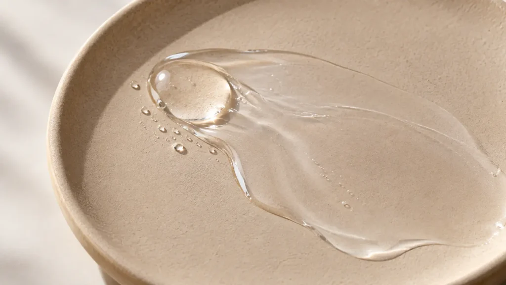 Lightweight body serum formulation for targeted radiance hydration and body skincare positioning