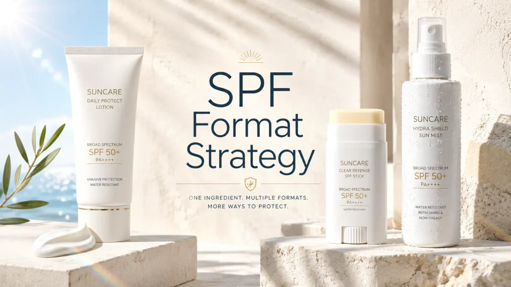 Sunscreen Stick vs Lotion vs Mist: Which SPF Format Is Right for Your Beauty Brand?