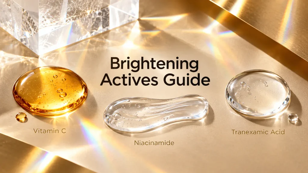 Vitamin C vs Niacinamide vs Tranexamic Acid: Which Brightening Serum Direction Should Your Skincare Brand Develop?