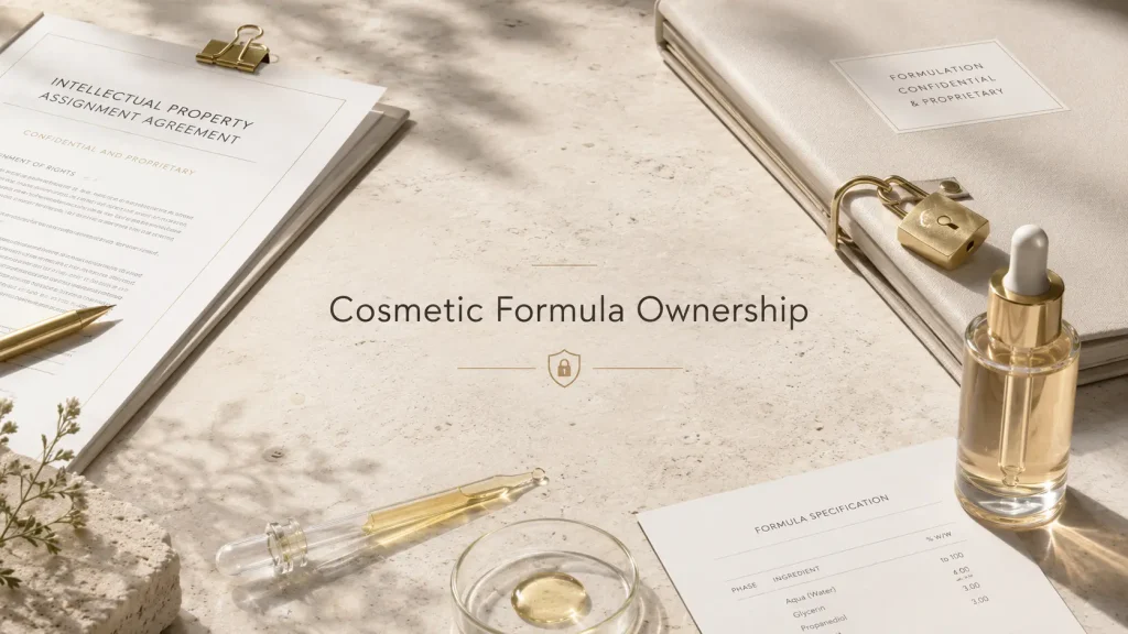 Who Owns a Custom Cosmetic Formula? Formula Ownership, Exclusivity & OEM/ODM Development Explained